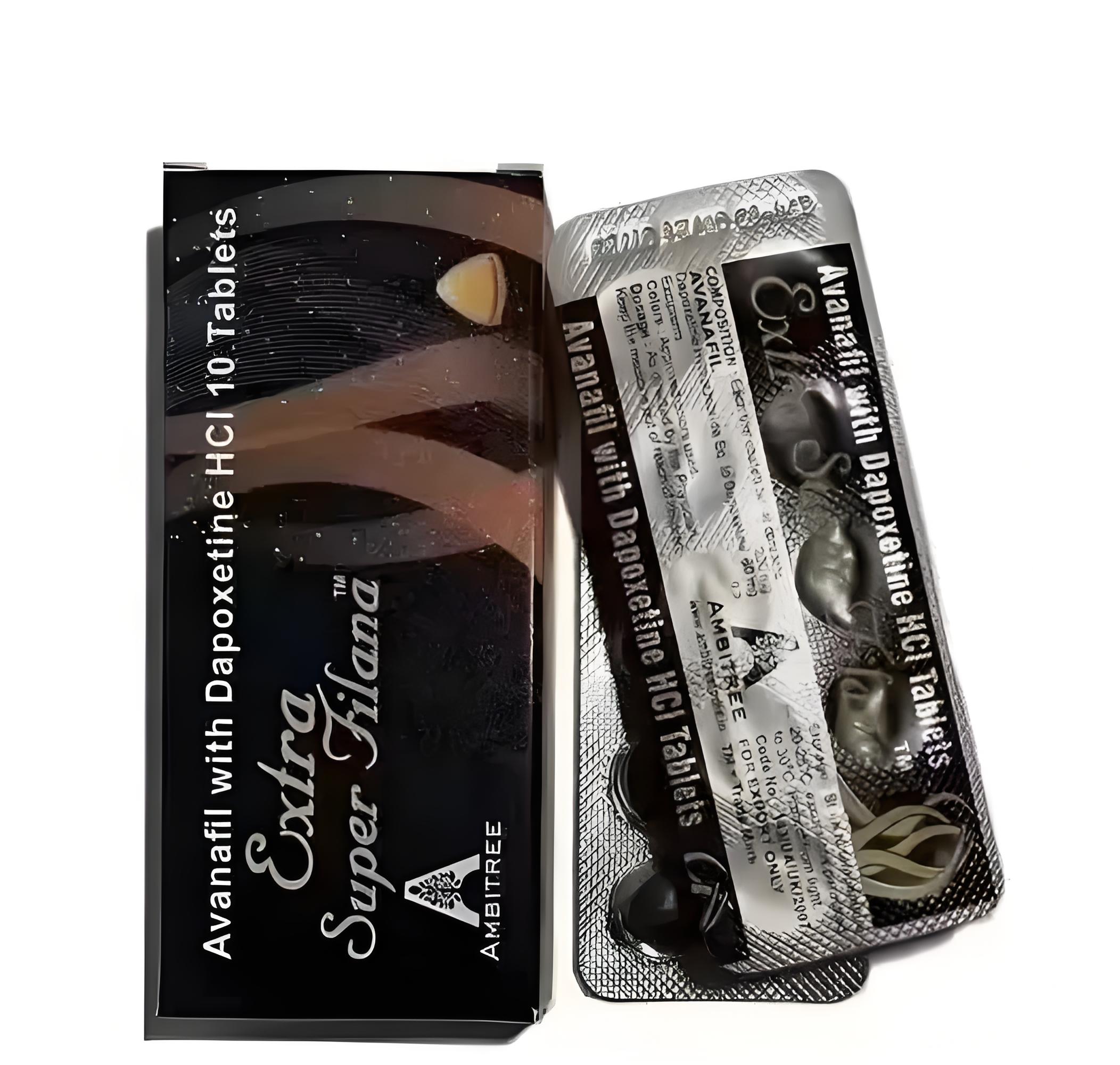 黑水鬼双效片 阿伐那非200mg+达泊西汀60mg - 图片 2