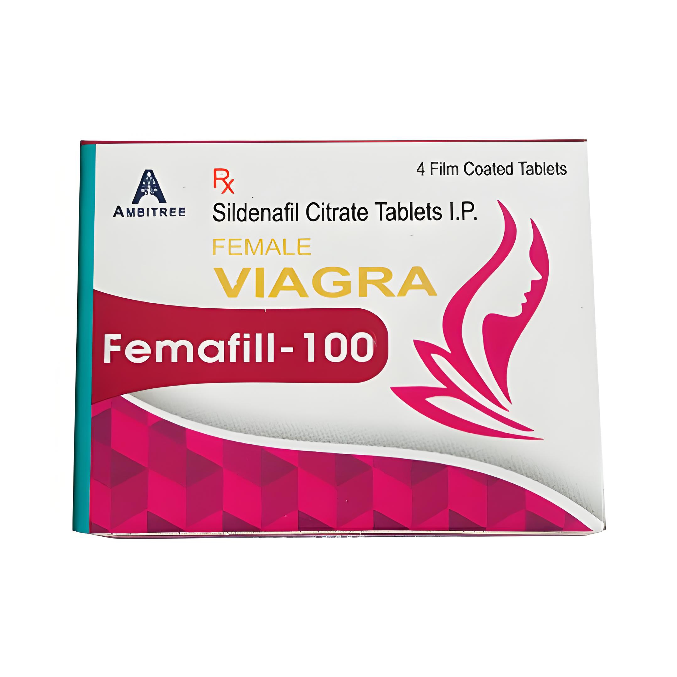 女用伟姐 Femafill-100 西地那非100mg